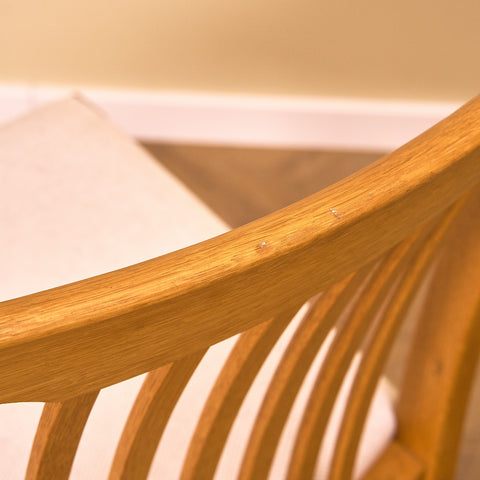 Swedish dining chairs in oak, model 'Vindö' by Svante Skogh for Balders Snickeri, Vaggeryd