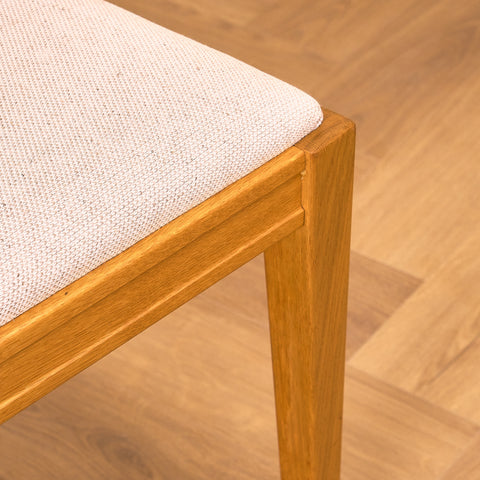 Swedish dining chairs in oak, model 'Vindö' by Svante Skogh for Balders Snickeri, Vaggeryd