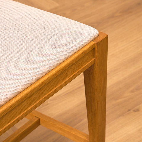 Swedish dining chairs in oak, model 'Vindö' by Svante Skogh for Balders Snickeri, Vaggeryd