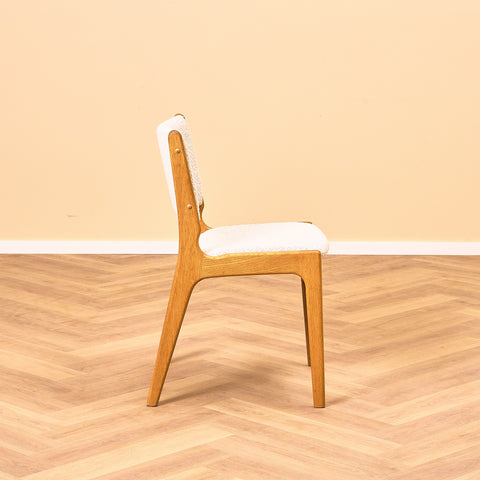 Danish dining chairs in oak by Erik Buch for Anderstrup Møbelfabrik, model 89