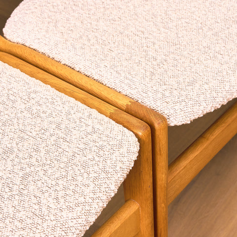 Danish dining chairs in oak by Erik Buch for Anderstrup Møbelfabrik, model 89