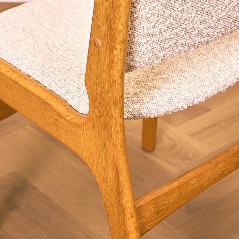 Danish dining chairs in oak by Erik Buch for Anderstrup Møbelfabrik, model 89