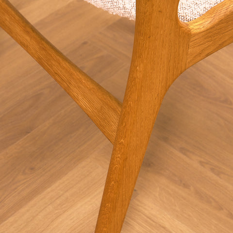 Danish dining chairs in oak by Erik Buch for Anderstrup Møbelfabrik, model 89