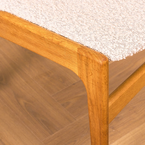 Danish dining chairs in oak by Erik Buch for Anderstrup Møbelfabrik, model 89
