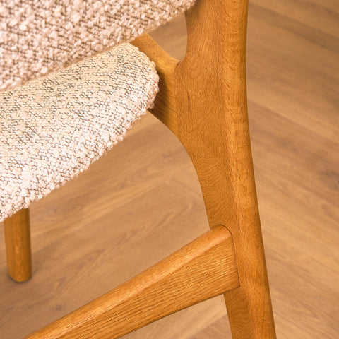 Danish dining chairs in oak by Erik Buch for Anderstrup Møbelfabrik, model 89