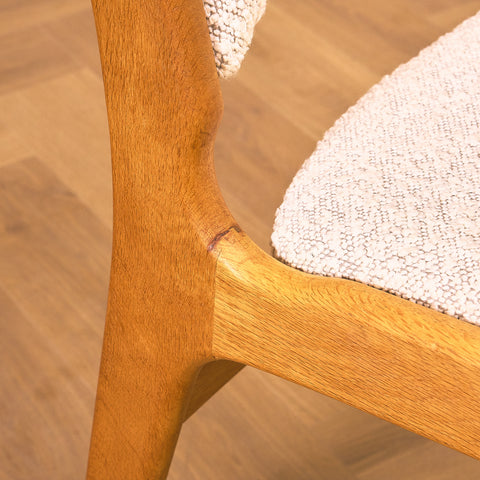 Danish dining chairs in oak by Erik Buch for Anderstrup Møbelfabrik, model 89