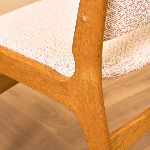 Danish dining chairs in oak by Erik Buch for Anderstrup Møbelfabrik, model 89
