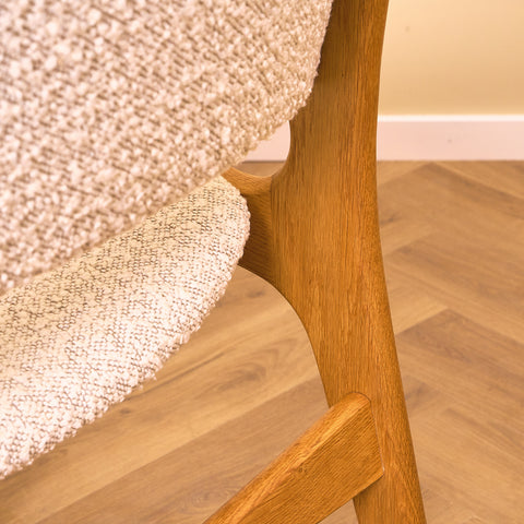 Danish dining chairs in oak by Erik Buch for Anderstrup Møbelfabrik, model 89