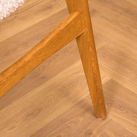 Danish dining chairs in oak by Erik Buch for Anderstrup Møbelfabrik, model 89