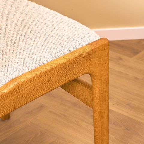 Danish dining chairs in oak by Erik Buch for Anderstrup Møbelfabrik, model 89