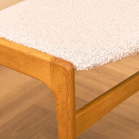 Danish dining chairs in oak by Erik Buch for Anderstrup Møbelfabrik, model 89