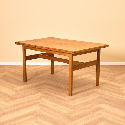 Swedish dining table in teak by Ulferts