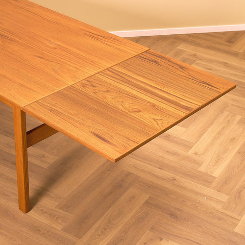 Swedish dining table in teak by Ulferts