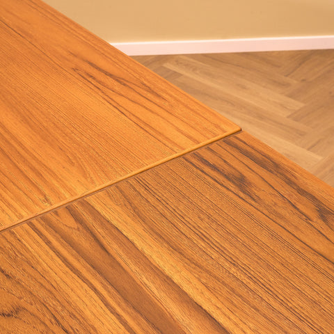 Swedish dining table in teak by Ulferts