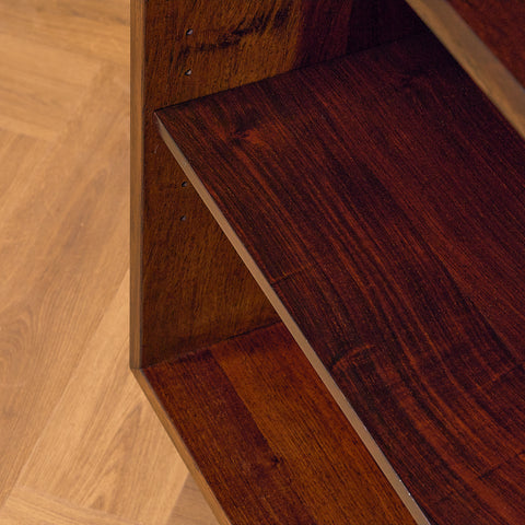 Danish bookshelf in Santos rosewood, model nr.6 by Omann Jun