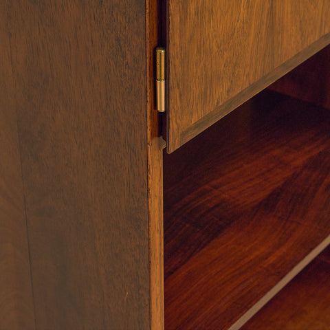 Danish bookshelf in Santos rosewood, model nr.6 by Omann Jun