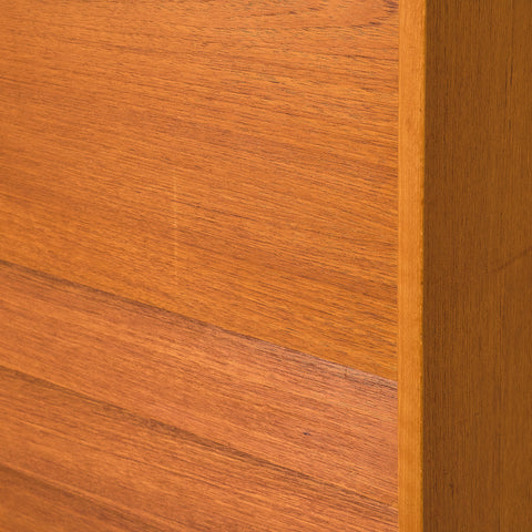 Swedish highboard in teak by Hugo Troeds, Bjärnum