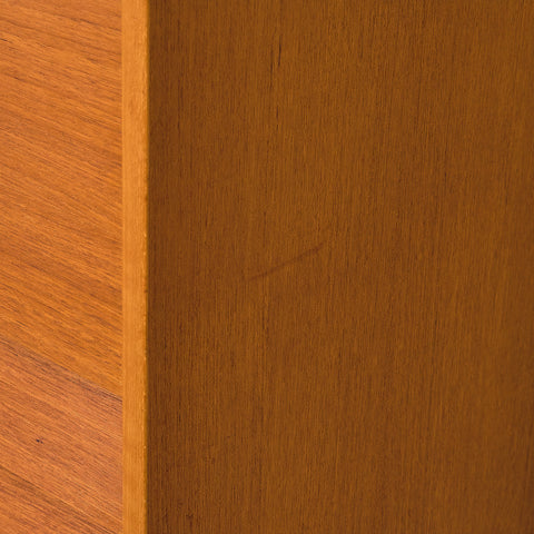Swedish highboard in teak by Hugo Troeds, Bjärnum