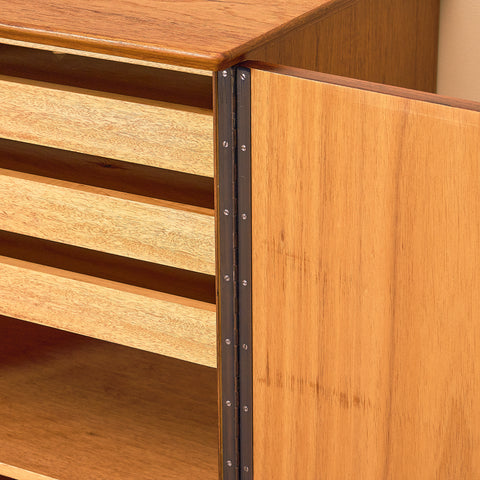 Swedish sideboard in teak by AB Tabergsmöbler, Småland