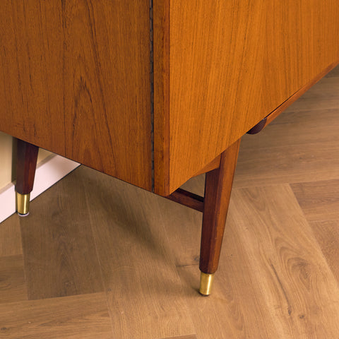 Swedish sideboard in teak by AB Tabergsmöbler, Småland