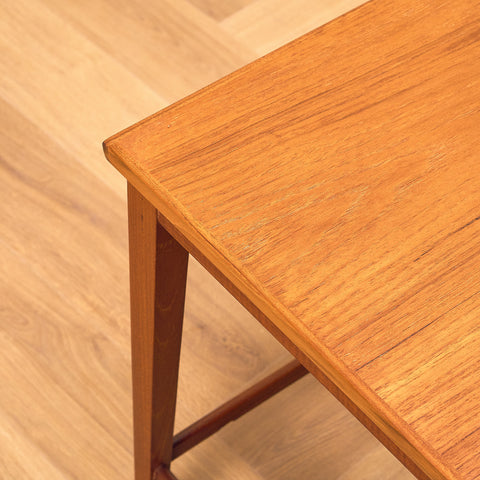 Danish set of nest of tables in teak