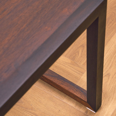Danish set of nest of tables in Santos rosewood