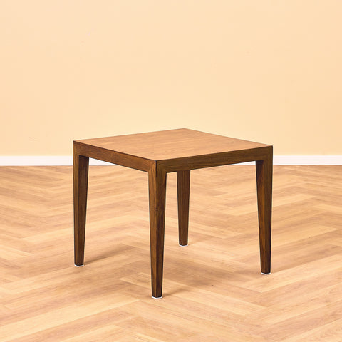 Danish side table in Santos rosewood by Fa. Esra Møbler