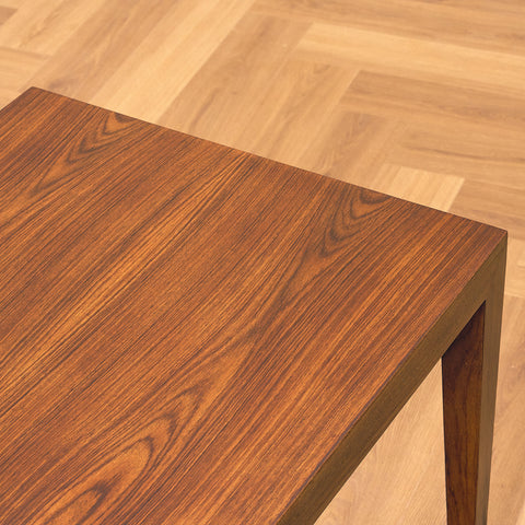 Danish side table in Santos rosewood by Fa. Esra Møbler
