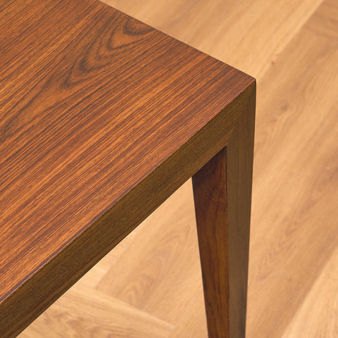Danish side table in Santos rosewood by Fa. Esra Møbler