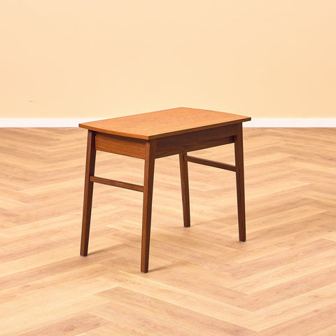 Danish side table in teak