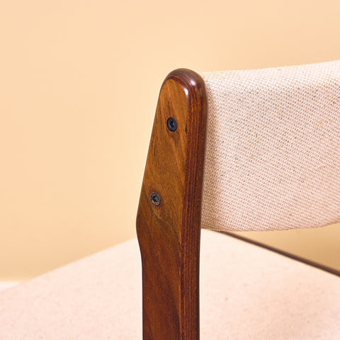 Danish dining chairs in teak by Erik Buch for Nova møbelfabrik