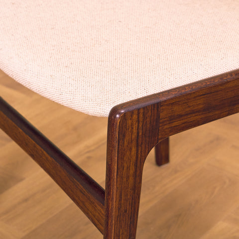 Danish dining chairs in teak by Erik Buch for Nova møbelfabrik