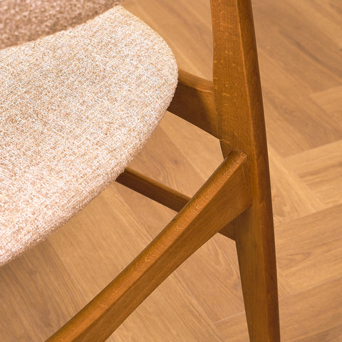 Danish dining chairs in beech