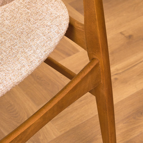 Danish dining chairs in beech