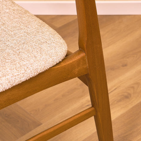 Danish dining chairs in beech