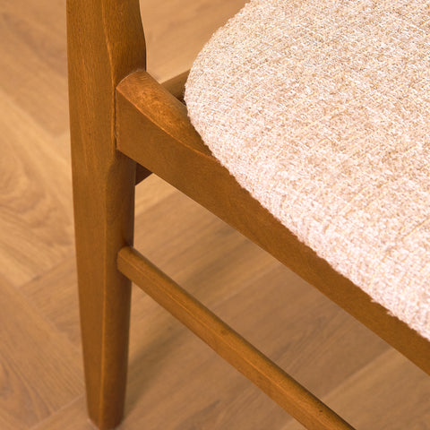 Danish dining chairs in beech