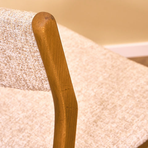 Danish dining chairs in beech