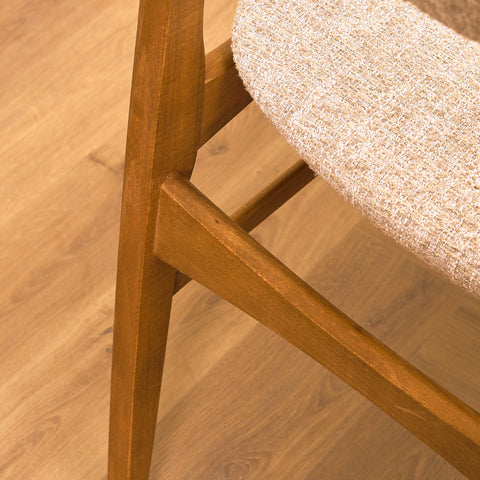Danish dining chairs in beech