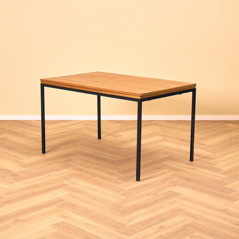 Mid-century dining table in walnut