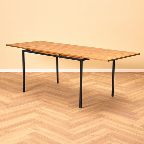 Mid-century dining table in walnut