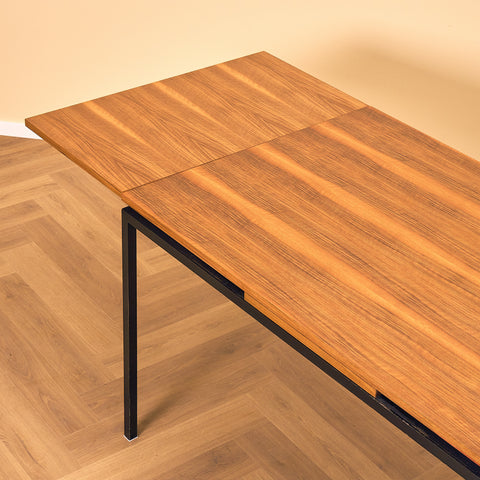 Mid-century dining table in walnut