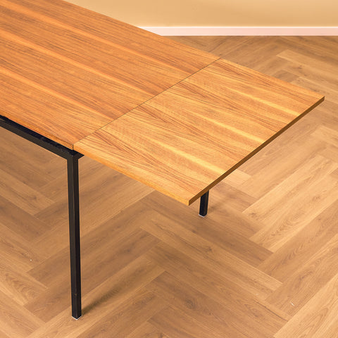 Mid-century dining table in walnut