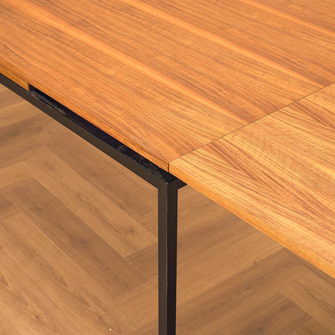 Mid-century dining table in walnut