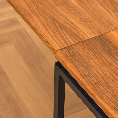 Mid-century dining table in walnut