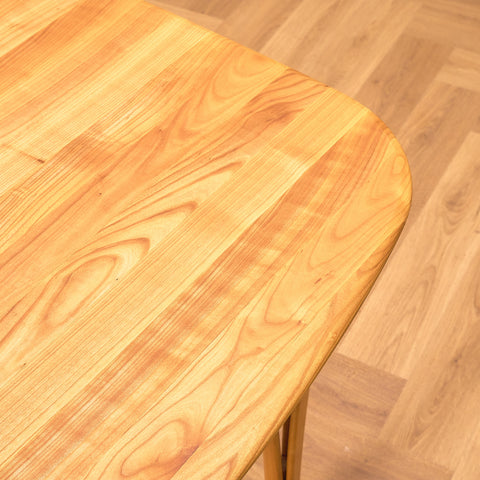 Danish dining table "Timeless" in cherry by Haslev Møbelsnedkeri