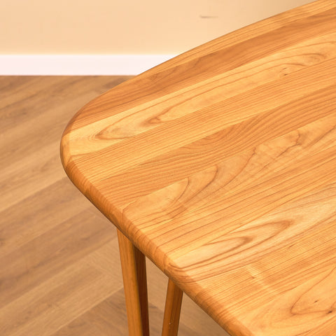 Danish dining table "Timeless" in cherry by Haslev Møbelsnedkeri