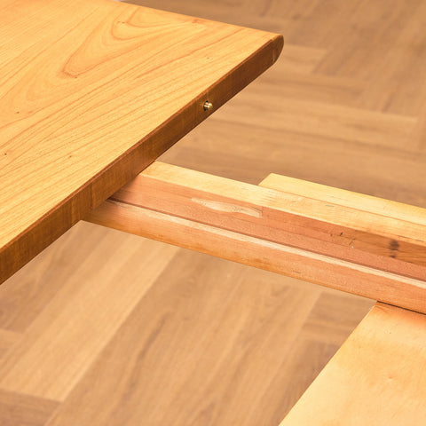 Danish dining table "Timeless" in cherry by Haslev Møbelsnedkeri