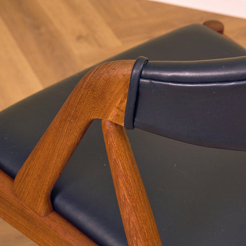 Danish dining chairs in teak by Kai Kristiansen for Schou Andersen, model 31