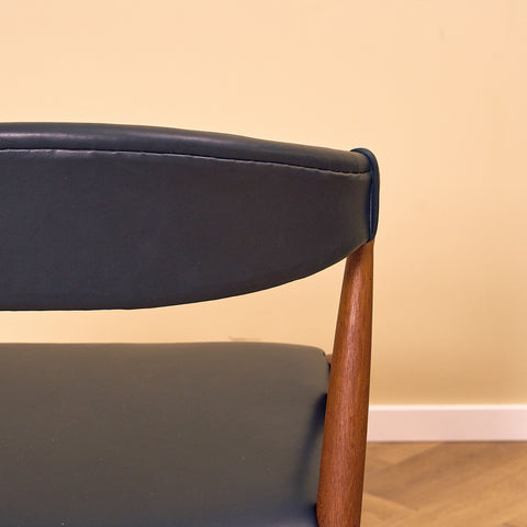 Danish dining chairs in teak by Kai Kristiansen for Schou Andersen, model 31