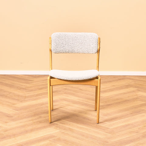 Danish dining chairs in beech, model OD49 by Erik Buch for OD Møbler